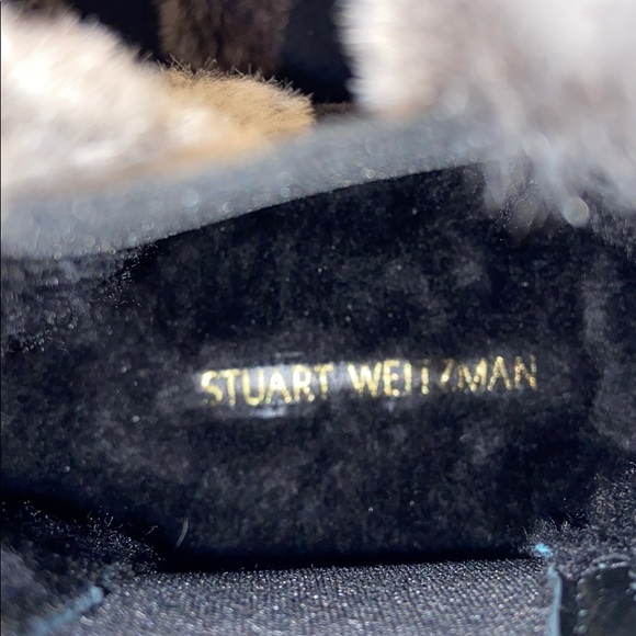 BNWT Stuart Weitzman Winter Fur-Trim Ankle Boots - Picture 11 of 17
